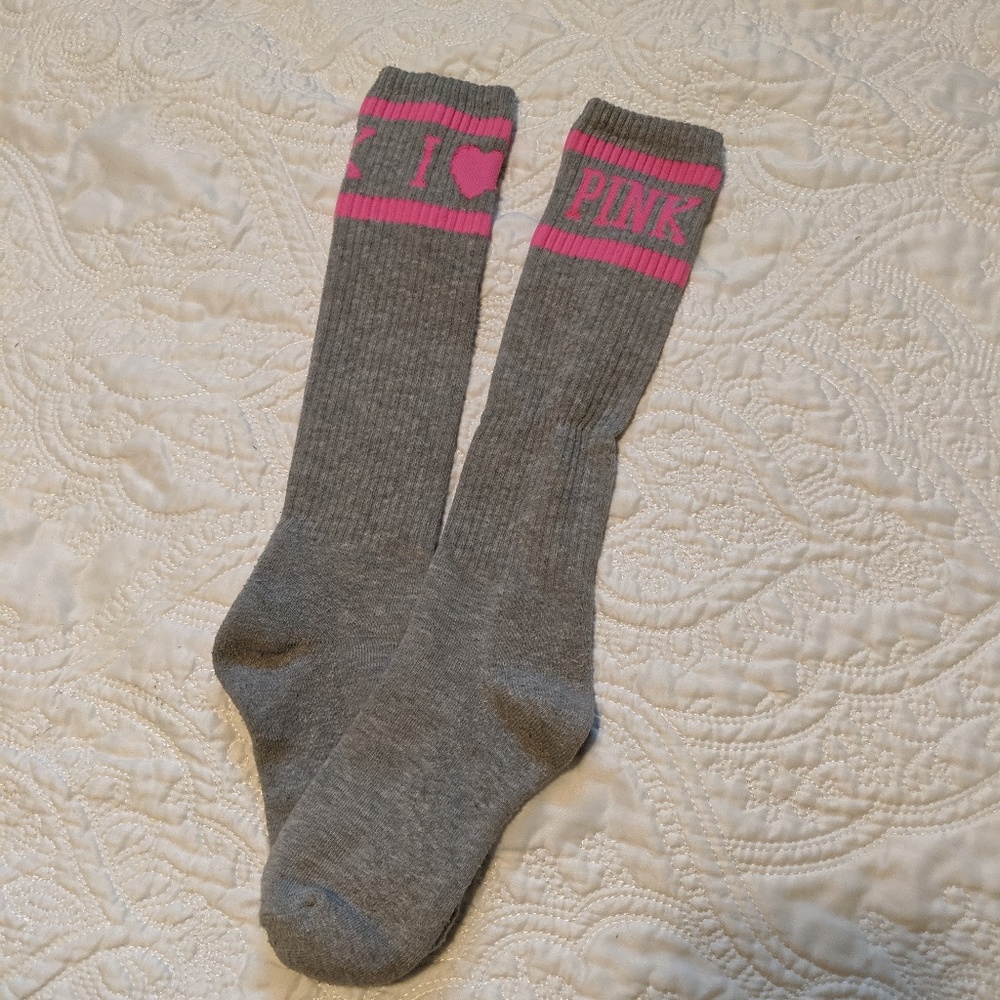 VS PINK Tube Socks (2 for $12 or 3 for $15)